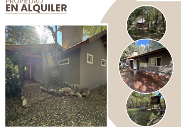 CASA EN ALQUILER PERMANENTE - VILLA GENERAL BELGRANO