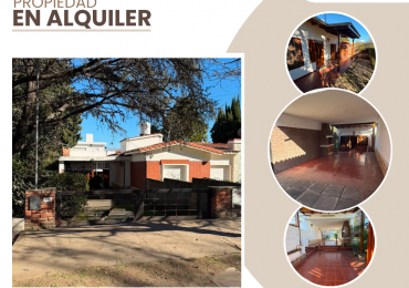CASA EN SANTA ROSA DE CALAMUCHITA EN ALQUILER